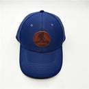 nevy polyester fabric trucker hat