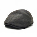 darkgray newsboy winter hat