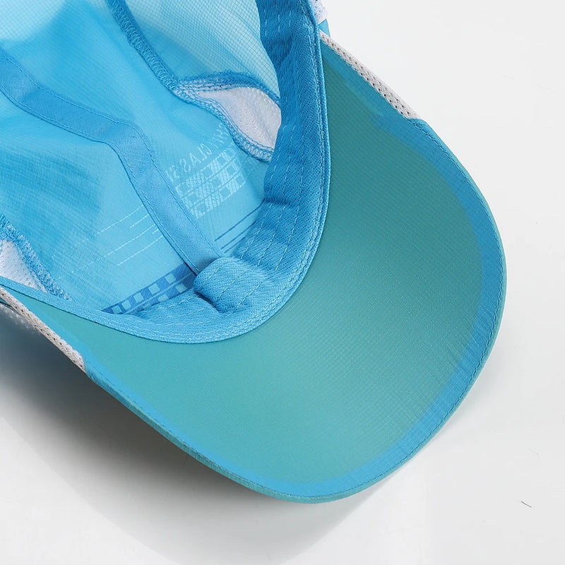 Custom unisex sport sun hat outdoor golf quick dry running trucker baseball caps