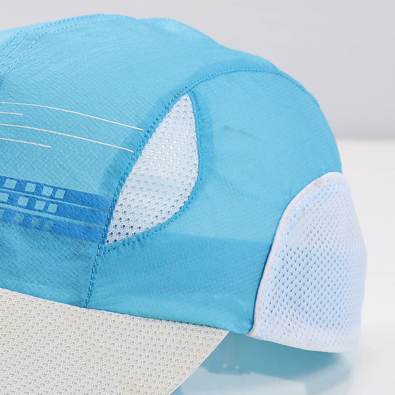 Custom unisex sport sun hat outdoor golf quick dry running trucker baseball caps