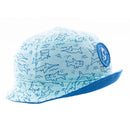 Baby Bucket Caps Pure cotton jersey fabric with printing logo and patch